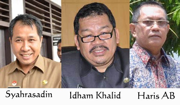 Syahrasadin, Idham Khalid, Haris AB
